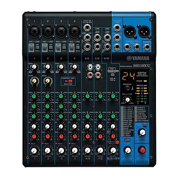 Amazon | ヤマハ MG10XU 10チャンネルアナログミキサー、マイク